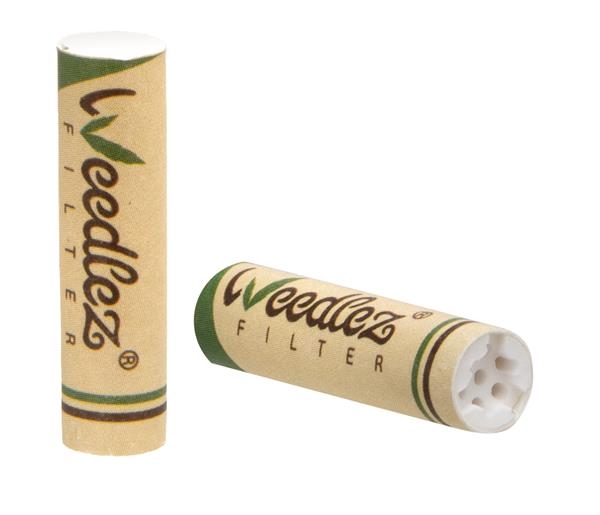 WEEDLEZ® Big Flow 7mm CLASSIC Smart Filter Zellulose-Aktivkohlefilter 250er